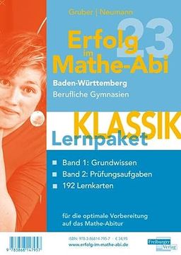 portada Erfolg im Mathe-Abi 2023 Lernpaket 'klassik' Baden-Württemberg Berufliche Gymnasie (en Alemán)
