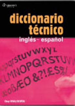 portada diccionario tecnico malgorn 1t. empastado (in Spanish)