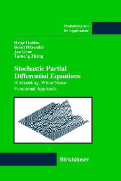 portada stochastic partial differential equations: a modeling, white noise functional approach (in English)