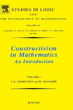 portada constructivism in mathematics vol.1 (en Inglés)