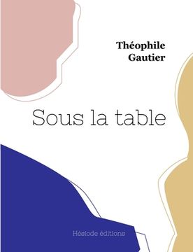 portada Sous la table (en Francés)