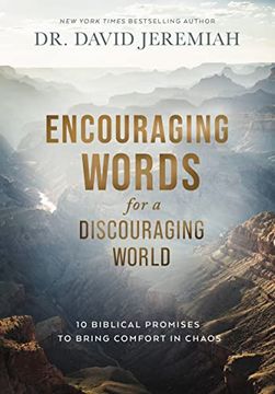 portada Encouraging Words for a Discouraging World: 10 Biblical Promises to Bring Comfort in Chaos (en Inglés)