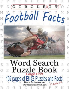 portada Circle it, Football Facts, Word Search, Puzzle Book (in English)