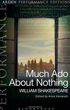 portada Much Ado About Nothing: Arden Performance Editions