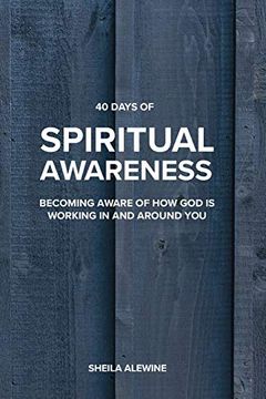 portada 40 Days of Spiritual Awareness: Becoming Aware of how god is Working in and Around you (en Inglés)