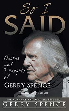 portada So i Said (Large Print): Quotes and Thoughts of Gerry Spence 