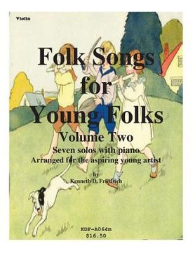 portada Folk Songs for Young Folks, Vol. 2 - violin and piano