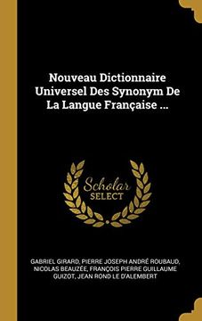 portada Nouveau Dictionnaire Universel Des Synonym de la Langue Française ... 