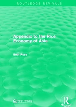 portada Appendix to the Rice Economy of Asia