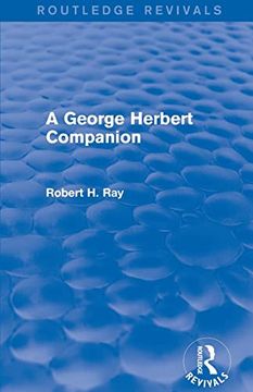 portada A George Herbert Companion (Routledge Revivals) (in English)
