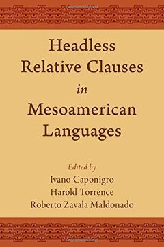 portada Headless Relative Clauses in Mesoamerican Languages (en Inglés)