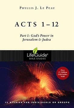 portada Acts 1-12: Part 1: God'S Power in Jerusalem and Judea (Lifeguide Bible Studies) (en Inglés)