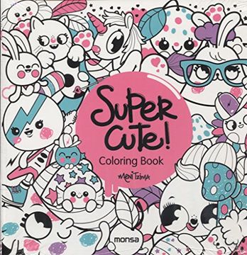 portada Super Cute! Coloring Book 