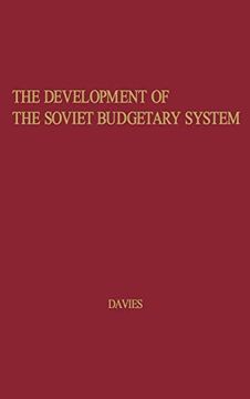 portada The Development of the Soviet Budgetary System (en Inglés)