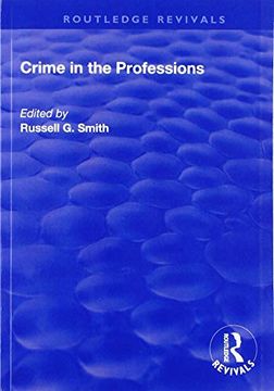 portada Crime in the Professions (en Inglés)