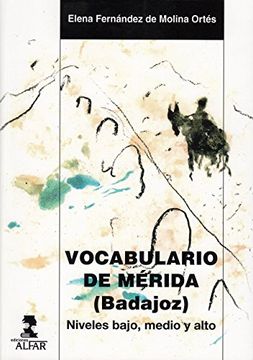 portada Vocabulario de Mérida (Badajoz) (in Spanish)