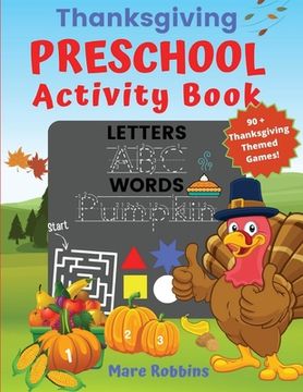 portada Thanksgiving Preschool Activity Book (in English)