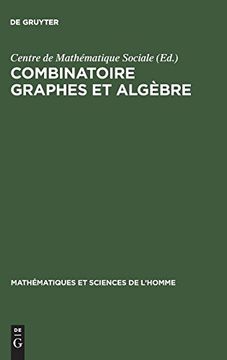 portada Combinatoire Graphes et Algèbre (in French)