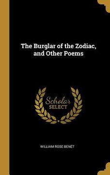 portada The Burglar of the Zodiac, and Other Poems (en Inglés)