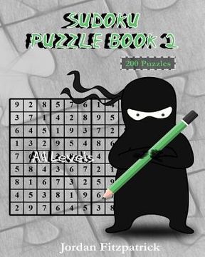 portada Sudoku Puzzle Book 2 All Levels: 200 Sudoku Puzzles - Large Size (en Inglés)