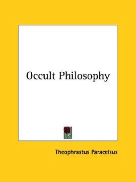 portada occult philosophy