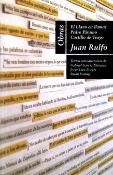 portada Obras:  El Llano en Llamas; Pedro Páramo; Castillo de Teayo