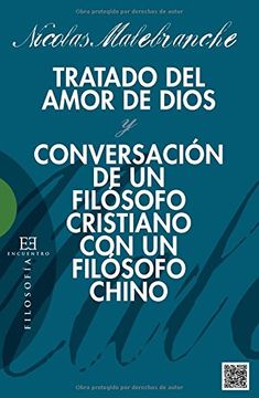 portada Tratado del Amor de Dios y Conversación de Unfilósofo Cristiano con un Filósofo (Filosofia) (in Spanish)