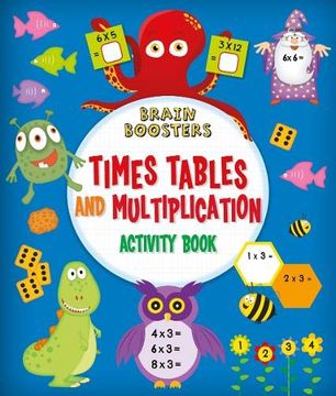 portada Brain Boosters: Times Tables and Multiplication Activity Book 