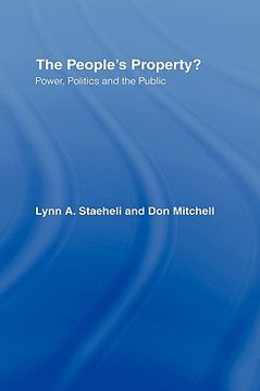 portada the people's property?: power, politics, and the public. (en Inglés)