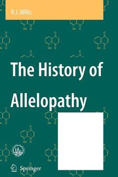 portada the history of allelopathy (en Inglés)