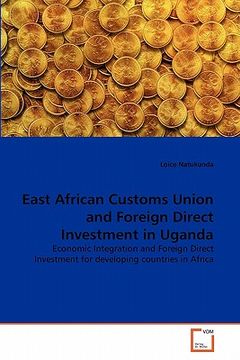 portada east african customs union and foreign direct investment in uganda (en Inglés)