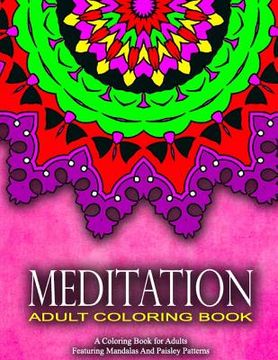 portada MEDITATION ADULT COLORING BOOKS - Vol.14: women coloring books for adults (in English)