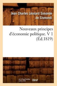 portada Nouveaux Principes d'Économie Politique. V 1 (Éd.1819) (en Francés)