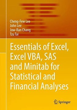 portada Essentials of Excel, Excel VBA, SAS and Minitab for Statistical and Financial Analyses