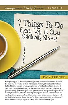 portada 7 Things to do to Stay Spiritually Strong Companion Study Guide (en Inglés)