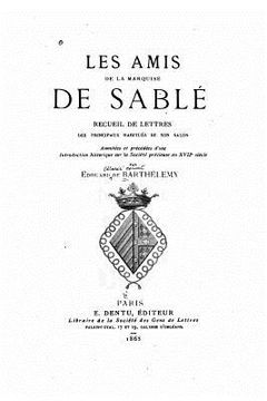 portada Les Amis de la Marquise de Sablé (en Francés)