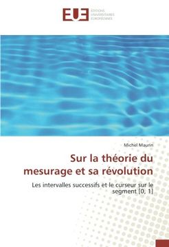 portada Sur la théorie du mesurage et sa révolution (OMN.UNIV.EUROP.)