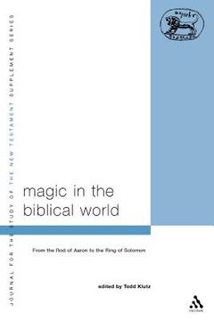 portada magic in the biblical world (en Inglés)