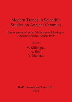 portada Modern Trends in Scientific Studies on Ancient Ceramics (BAR International Series)