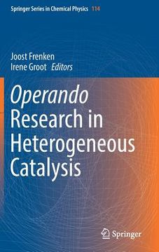 portada Operando Research in Heterogeneous Catalysis (in English)