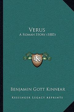 portada verus: a roman story (1885) (en Inglés)