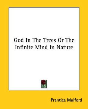 portada god in the trees or the infinite mind in nature