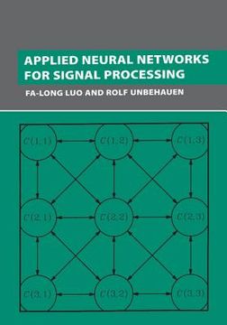 portada Applied Neural Networks for Signal Processing (en Inglés)