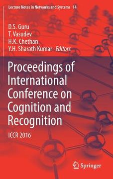 portada Proceedings of International Conference on Cognition and Recognition: Iccr 2016