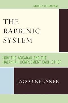 portada the rabbinic system (en Inglés)
