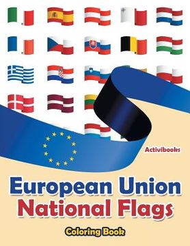 portada European Union National Flags Coloring Book (en Inglés)