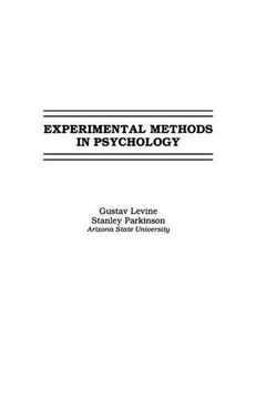 portada Experimental Methods in Psychology
