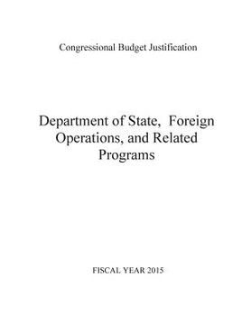 portada Department of State, Foreign Operations, and Related Programs 2015 (en Inglés)