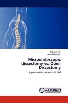 portada microendoscopic discectomy vs. open discectomy (en Inglés)
