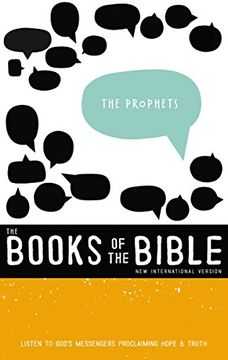 portada NIV, the Books of the Bible: The Prophets, Hardcover: Listen to God's Messengers Proclaiming Hope and Truth (en Inglés)